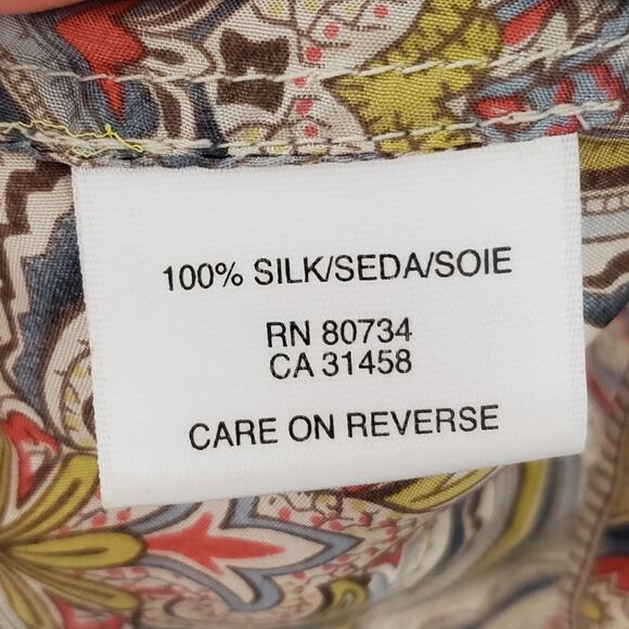 BCBGMaxAzria Polka Dot Bohemian Silk Dress - Picture 8 of 8